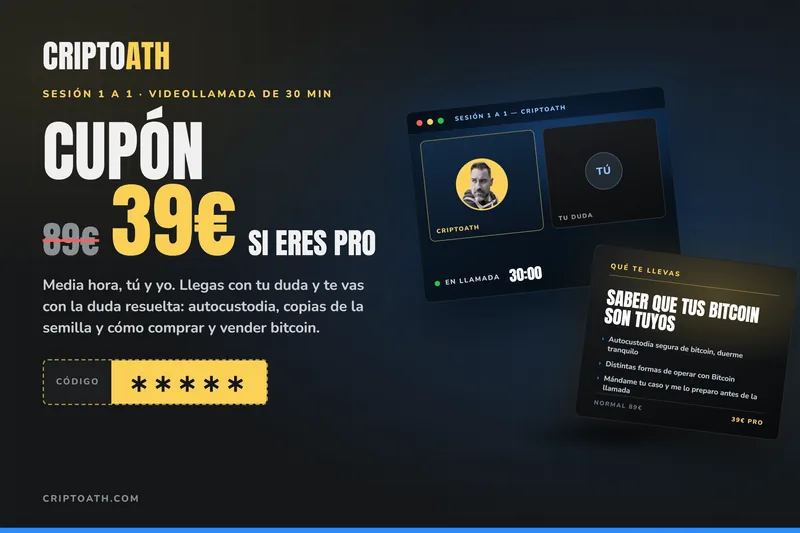 Sesión 1 a 1 por 39 € en vez de 89 €